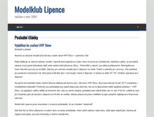 Tablet Screenshot of mklipence.cz